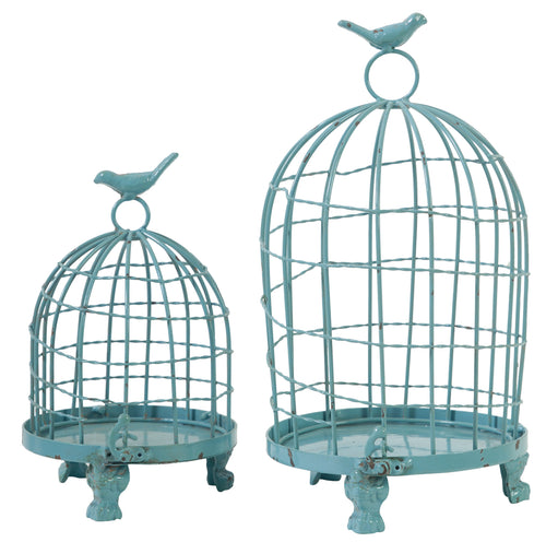 Birdcages with Bird Finial