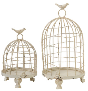 Birdcages with Bird Finial