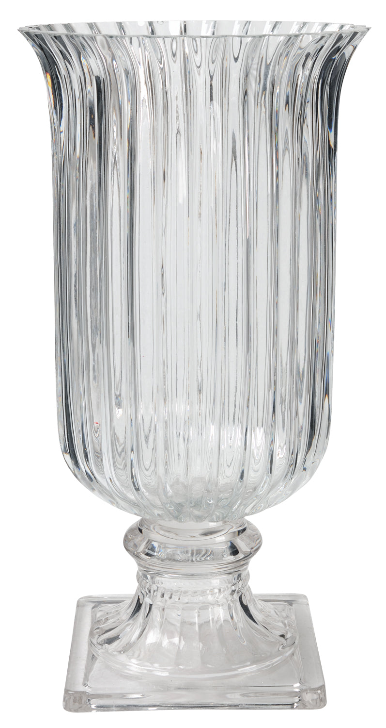 Flutex Textured Glass Vase Large